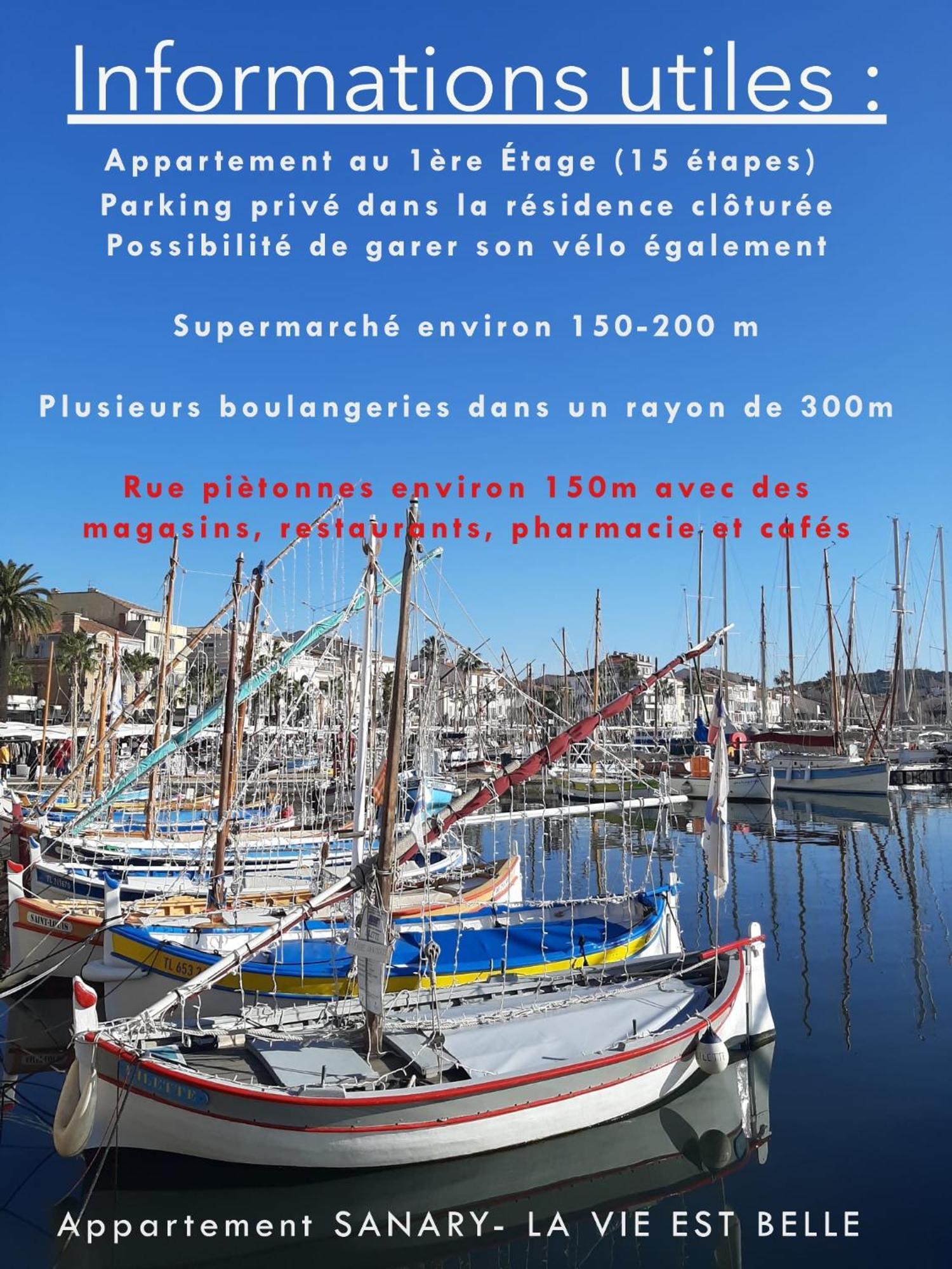 Sanary- La Vie Est Belle- Centre Ville 2 Minutes A Pied- Plage 5 Minutes Eksteriør bilde